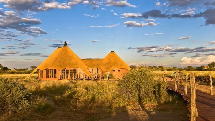 Kalahari Red Dunes Lodge - Hauptzelt